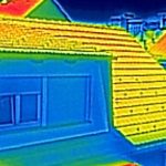 Thermal Image of a roof